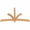 Ekena Millwork Davenport Timber Gable Bracket, Western Red Cedar, 72"W x 48"H x 3 1/2"D x 3 1/2"F, 16/12 Pitch GBW072X48X0404DAV00SWR - alternate 4
